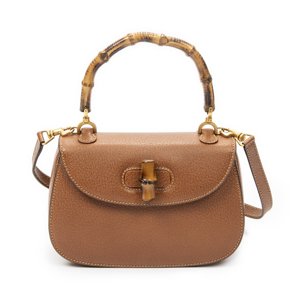 Gucci Small Bamboo Top Handle Flap